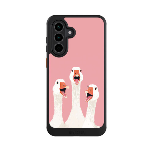 Samsung Galaxy A36 5G NIVOcore Three Geese Pink with AI