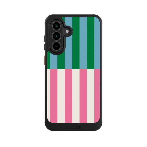 Samsung Galaxy A36 5G NIVOcore Motif Rayé Vert Rose