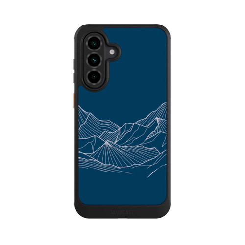 Samsung Galaxy A36 5G NIVOcore Konturlinien des Blue Mountain