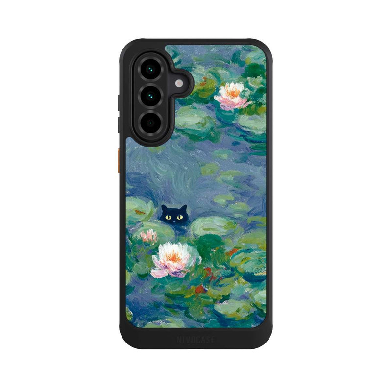 Galaxy A36 5G NIVOcore Katze im Teich Gemälde