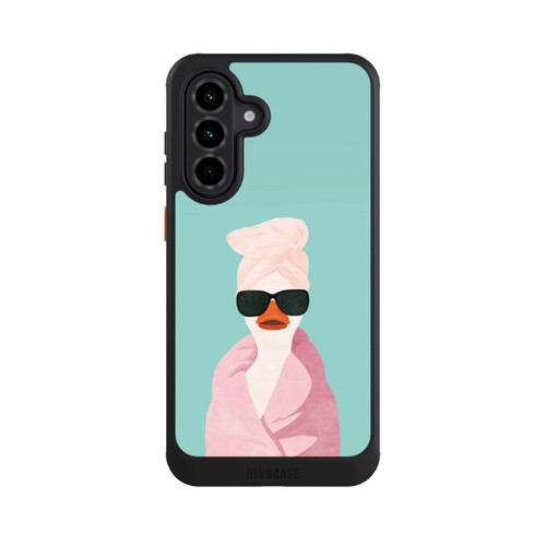 Samsung Galaxy A36 5G NIVOcore Turquoise Duck Wearing a Turban with AI