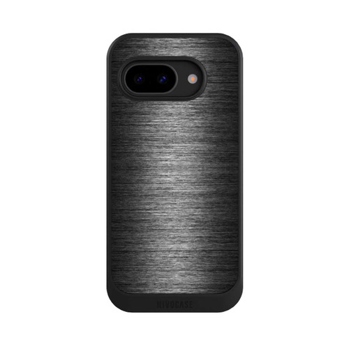 Google Pixel 9a NIVOcore Metal Look - Anthrazit