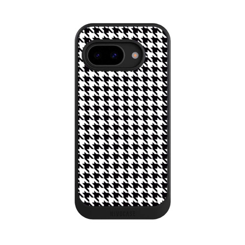 Google Pixel 9a NIVOcore Hahnentritt Schwarz Weiß