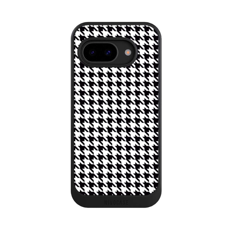 Pixel 9a NIVOcore Houndstooth black-white