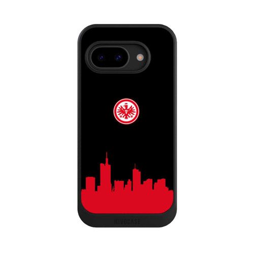 Google Pixel 9a NIVOcore Eintracht Frankfurt Skyline Rot