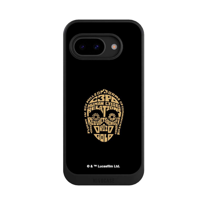 Pixel 9 a NIVOcore C3PO Typo Grafisch