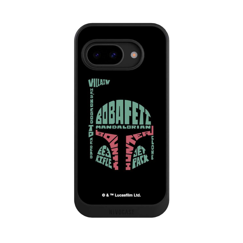 Pixel 9a NIVOcore Boba Fett Typo Graphique
