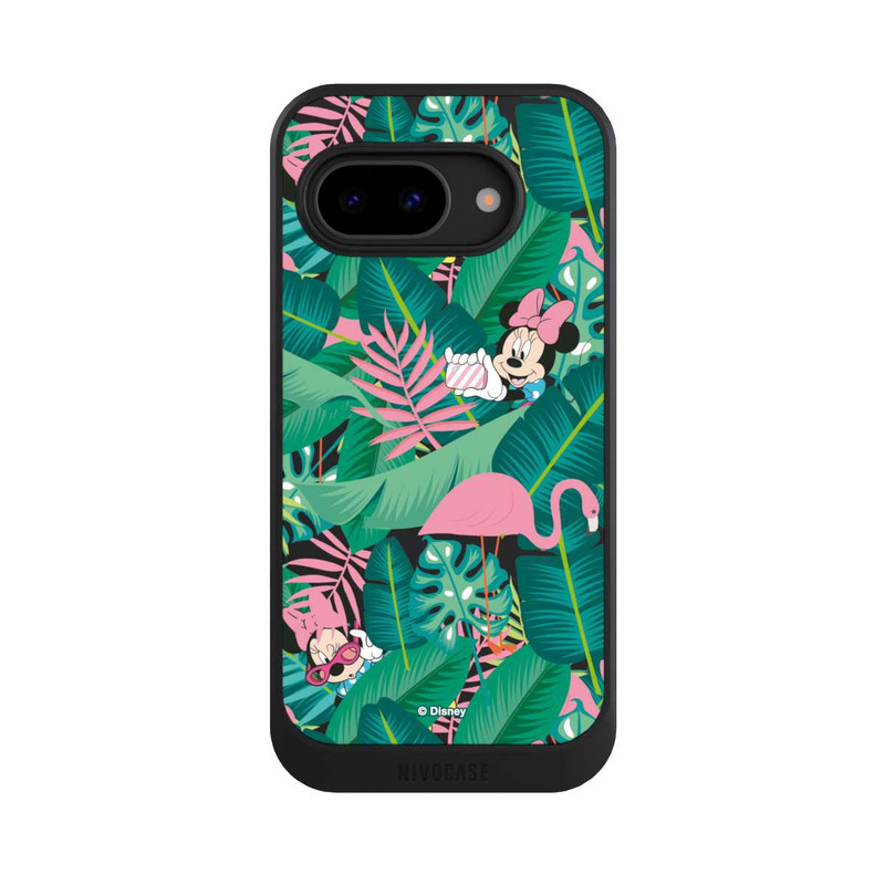 Pixel 9a NIVOcore Minnie Summer Palm Leaves Transparent