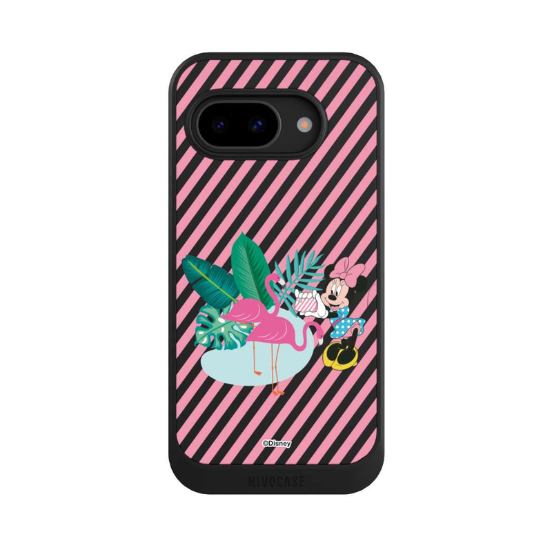 Pixel 9a NIVOcore Minnie Flamingo Transparent