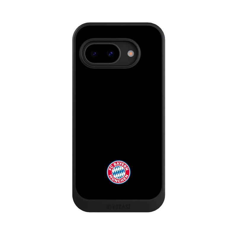 Pixel 9a NIVOcore Classic FCB Logo - colorful on black
