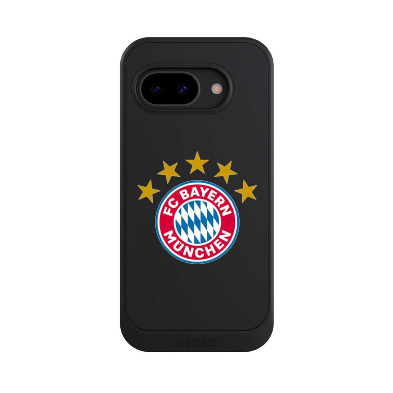 Pixel 9a NIVOcore FCB Logo with stars - transparent