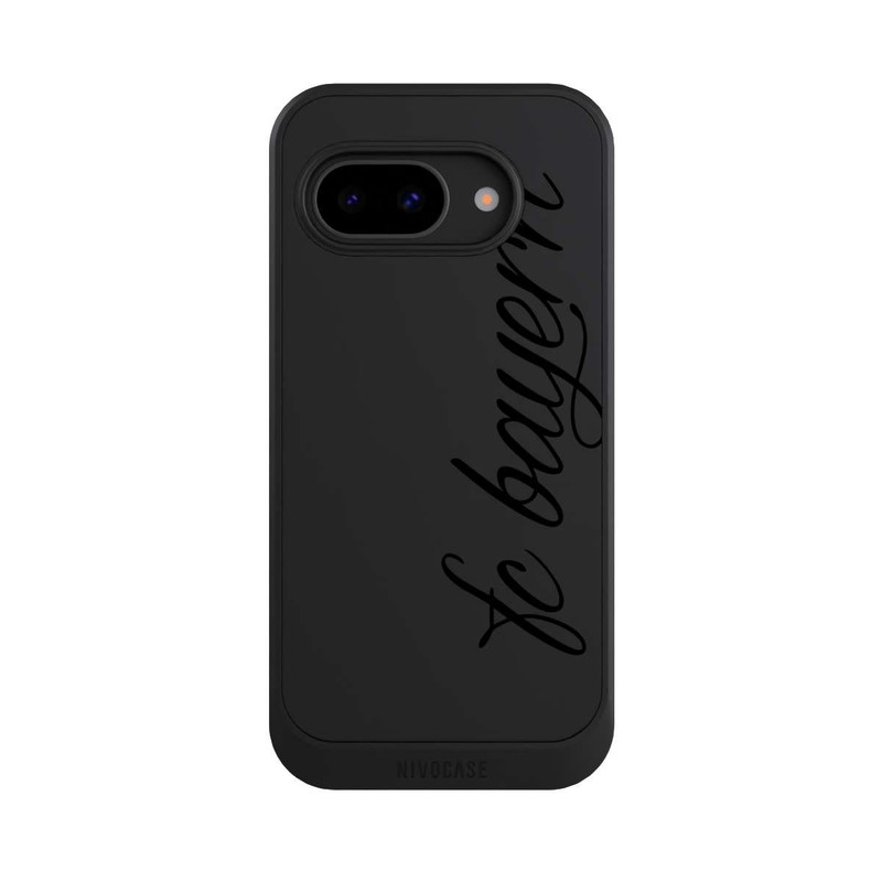 Pixel 9a NIVOcore Black FCB Girlmotiv - transparent