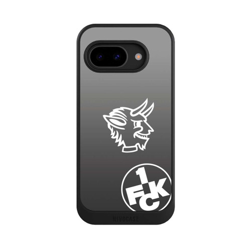 Google Pixel 9a NIVOcore Teufelskopf FCK auf Schwarz