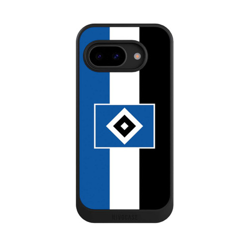 Google Pixel 9a NIVOcore HSV Streifen - Blau-Weiß-Schwarz