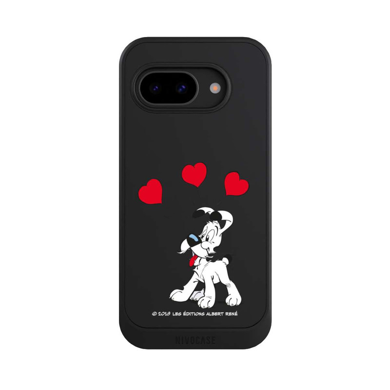 Pixel 9a NIVOcore Liebe Idefix Transparent
