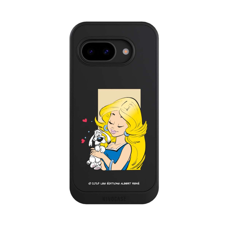 Pixel 9a NIVOcore Falbala und Idefix Verliebt Transparent
