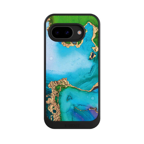 Google Pixel 9a NIVOcore Farbenfroher Marmor