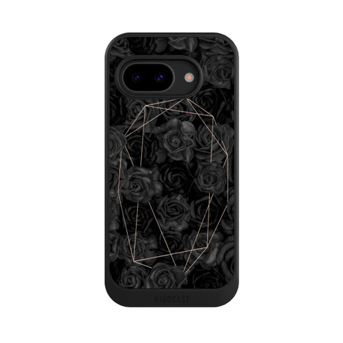 Google Pixel 9a NIVOcore Schwarze Rosen