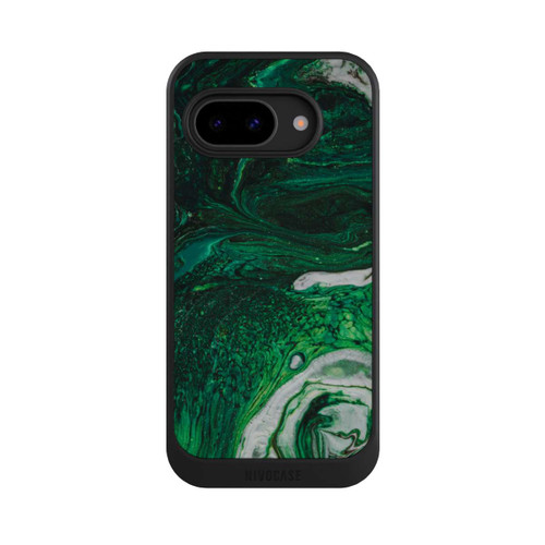 Google Pixel 9a NIVOcore Green oil texture