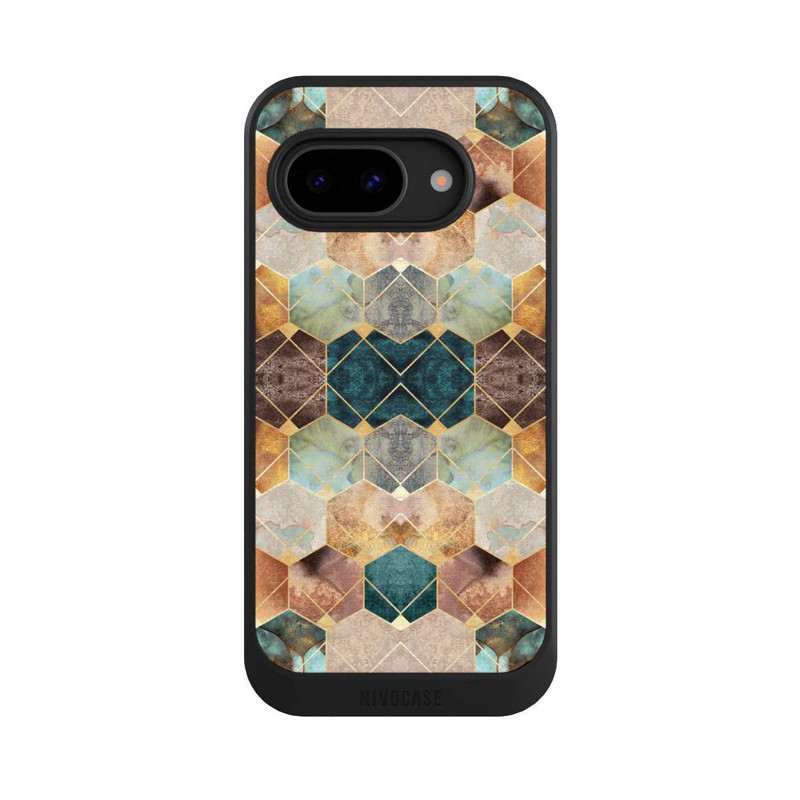 Pixel 9a NIVOcore Hexagones et diamants naturels