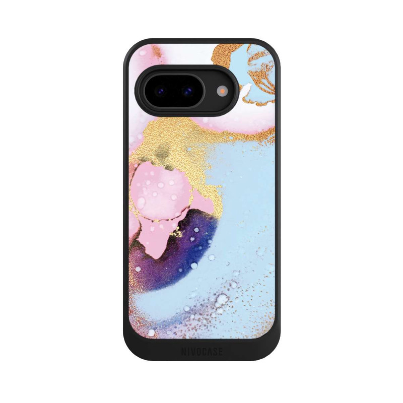 Pixel 9a NIVOcore Texture Encre Pastel Glamour