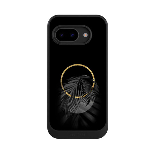 Google Pixel 9a NIVOcore Black Tropical Leaf