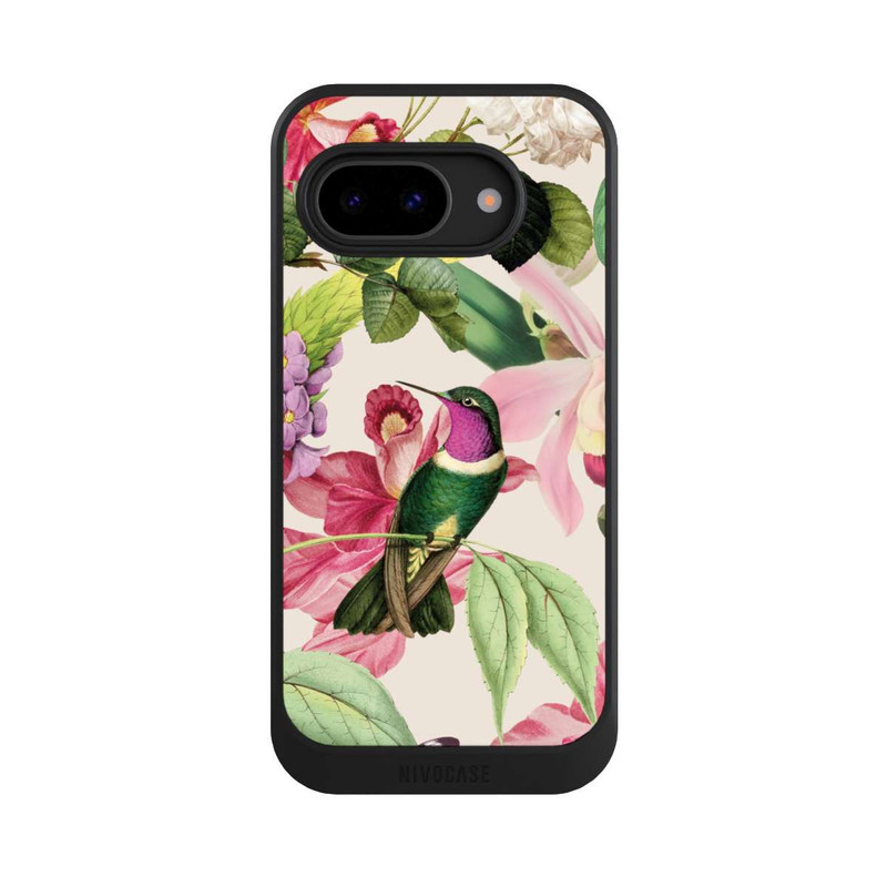 Pixel 9a NIVOcore Colibris et roses