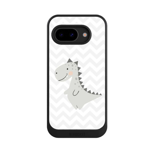 Google Pixel 9a NIVOcore Grauer Dino