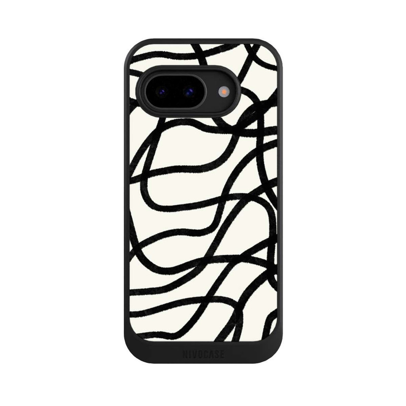 Pixel 9a NIVOcore Lignes noires