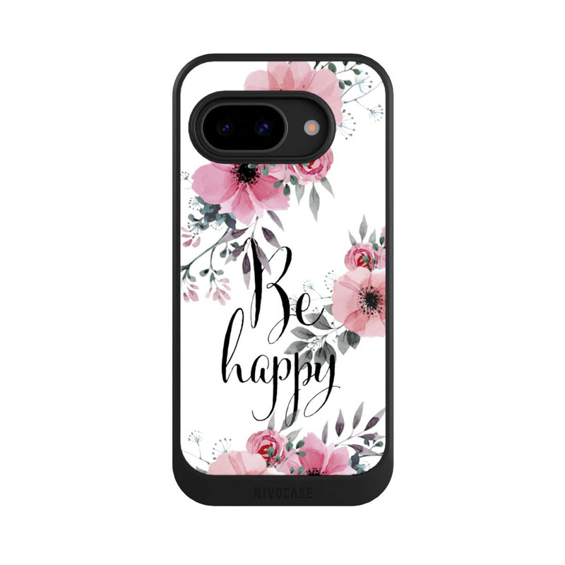 Pixel 9a NIVOcore Be Happy Flowers