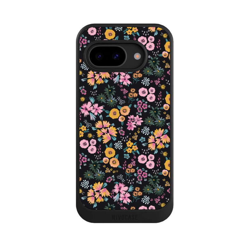 Pixel 9a NIVOcore Little Flowers Multi Black 2