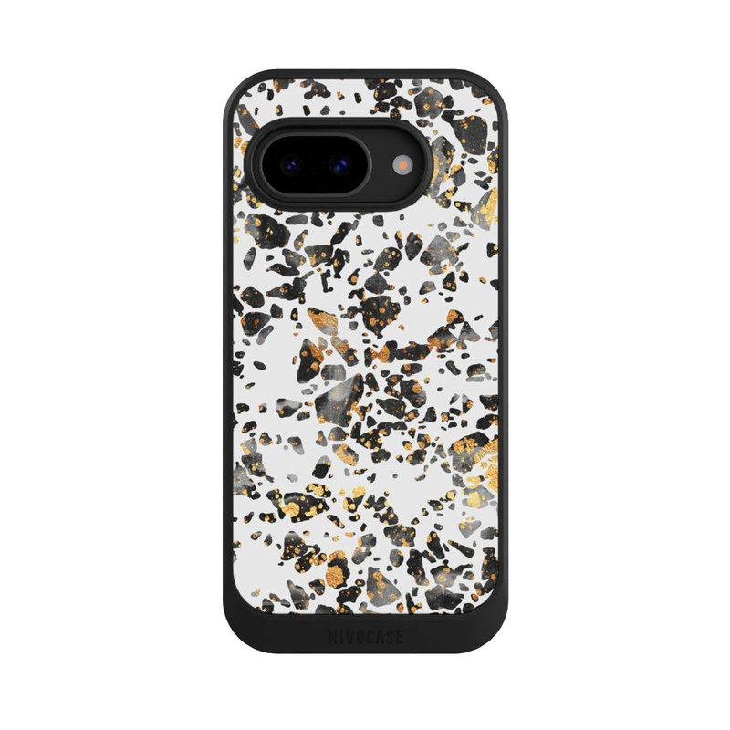 Pixel 9a NIVOcore Gold Speckled Terrazzo