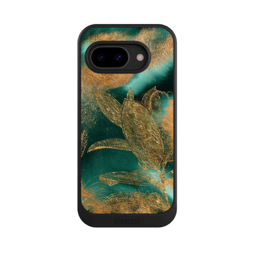 Google Pixel 9a NIVOcore Gold und Grün Natur
