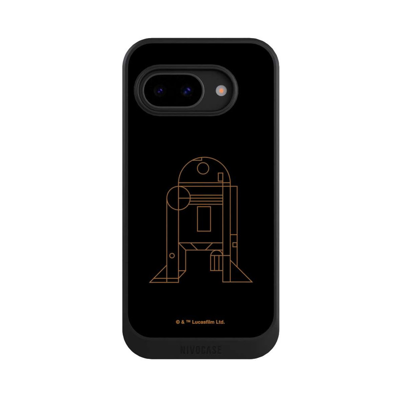 Pixel 9a NIVOcore R2D2 Dessin au trait