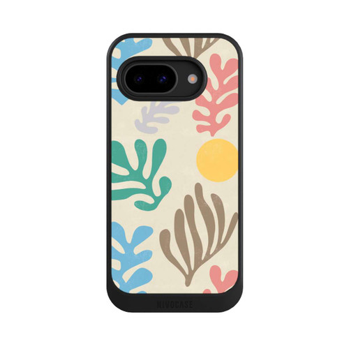 Google Pixel 9a NIVOcore Blätter im modernen Matisse-Stil