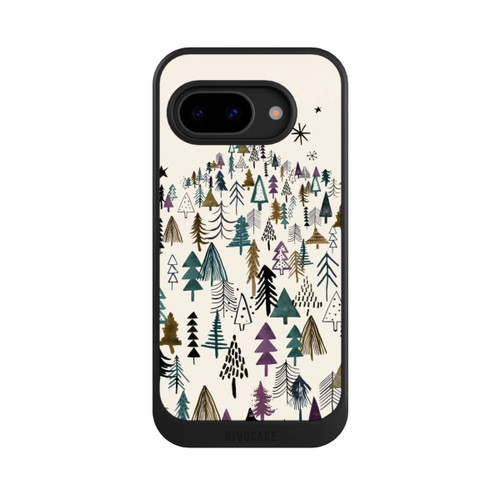 Google Pixel 9a NIVOcore Bergbäume Wald Lila
