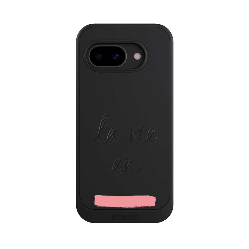 Pixel 9a NIVOcore La vie en Rose sans Fond