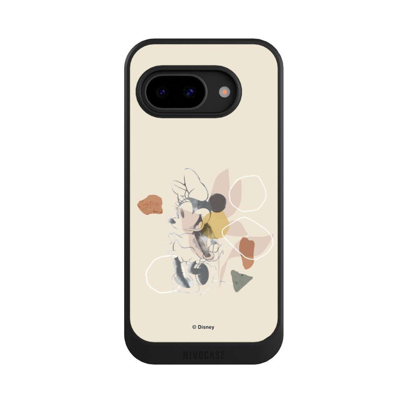 Pixel 9a NIVOcore Minnie formes abstraites