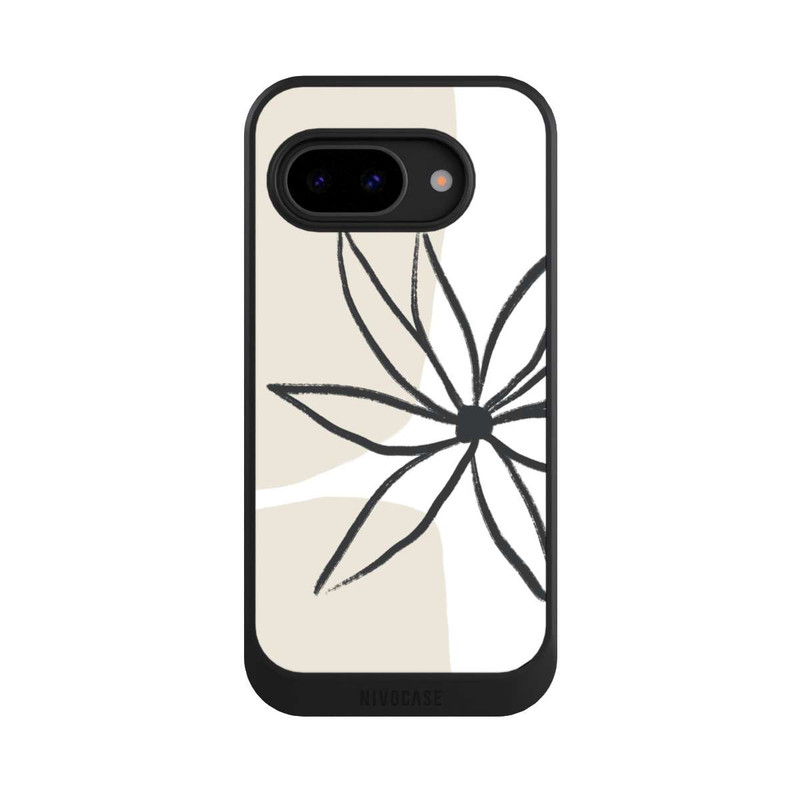 Pixel 9a NIVOcore Fleur et crème