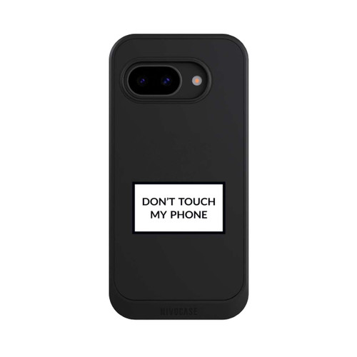 Google Pixel 9a NIVOcore Do Not Touch My Phone Transparent