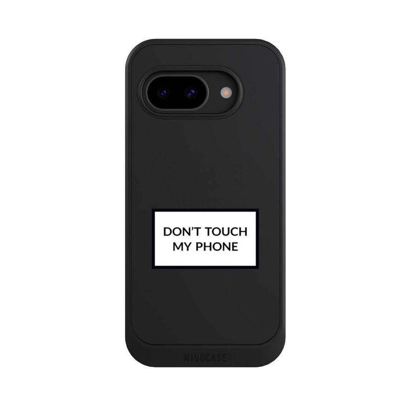 Pixel 9a NIVOcore Do Not Touch My Phone Transparent