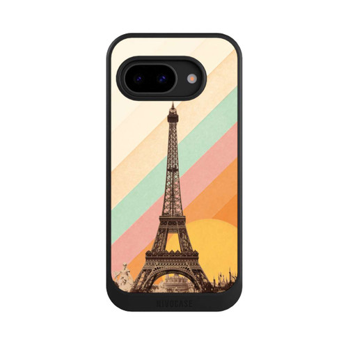 Google Pixel 9a NIVOcore Eiffelturm Regenbogen