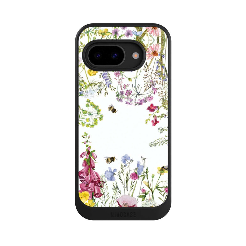 Pixel 9a NIVOcore Sommerwiese Wildblumen Rahmen