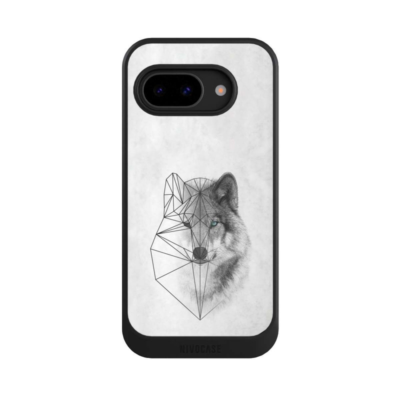 Pixel 9a NIVOcore Polygonic Wolf