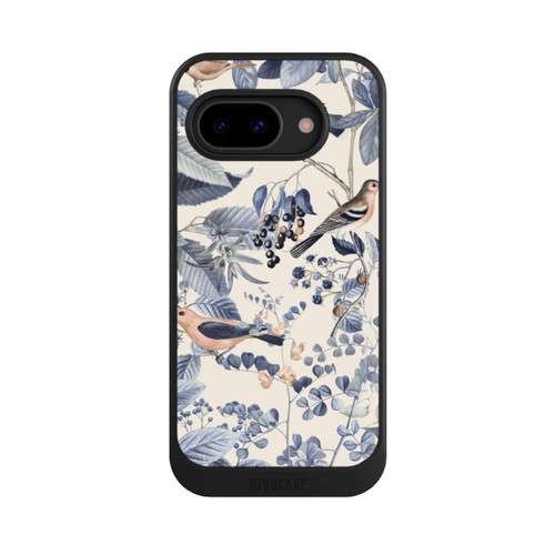 Google Pixel 9a NIVOcore Vögel und Beeren in Beige