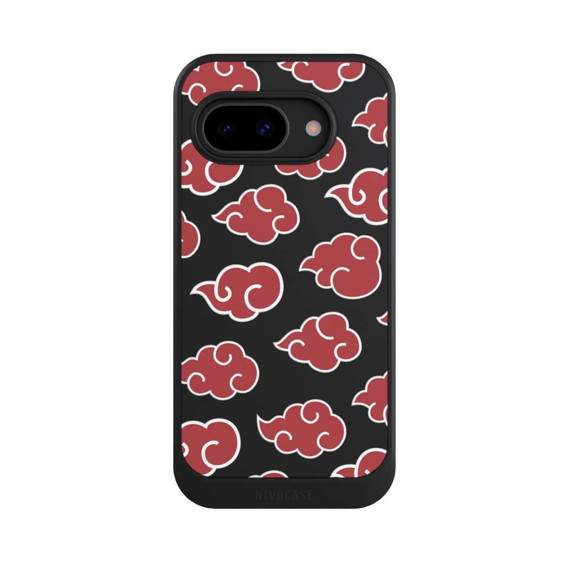 Pixel 9 a NIVOcore Akatsuki Pattern Transparent
