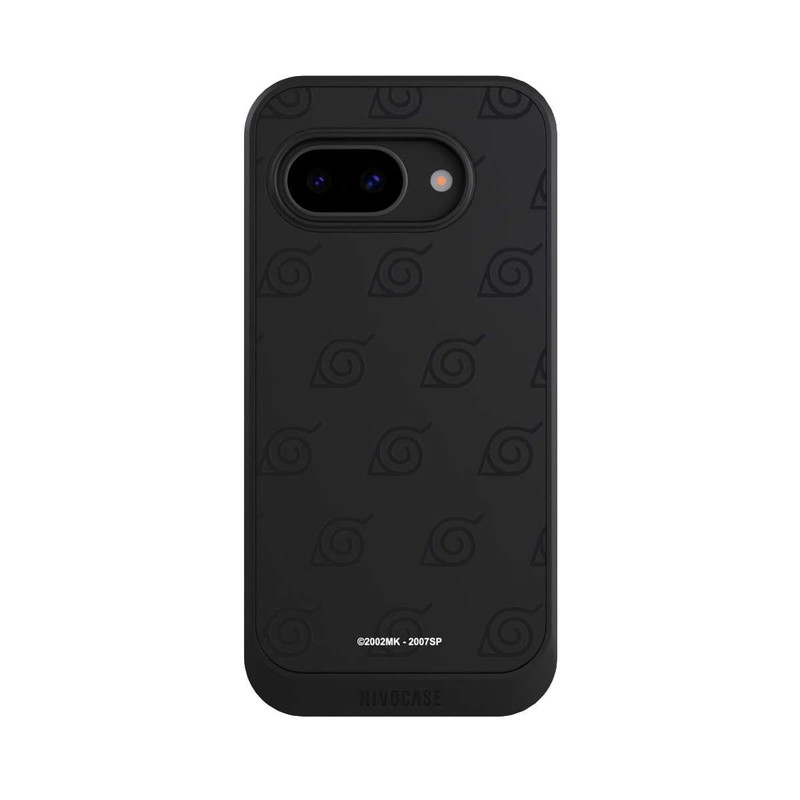 Pixel 9a NIVOcore Konoha Pattern Noir sur Fond Transparent