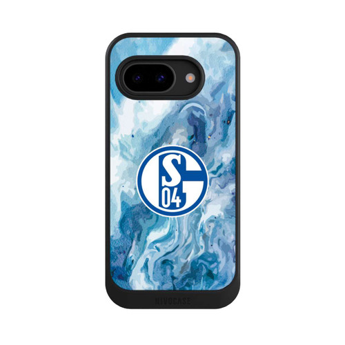 Google Pixel 9a NIVOcore Schalke 04 Flüssig Blau