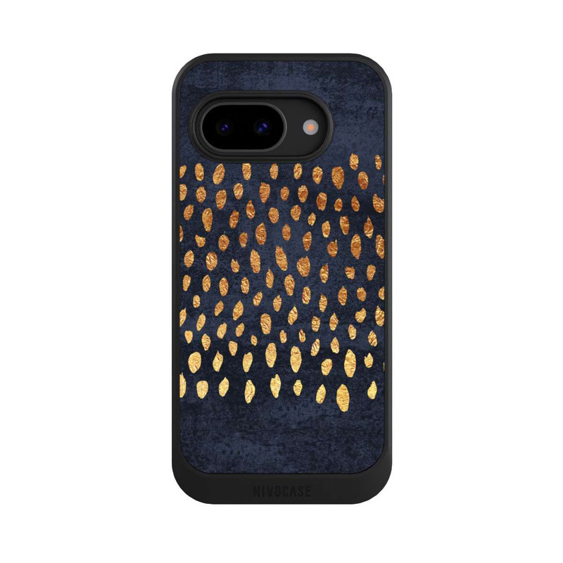 Pixel 9a NIVOcore Or & Bleu Pattern