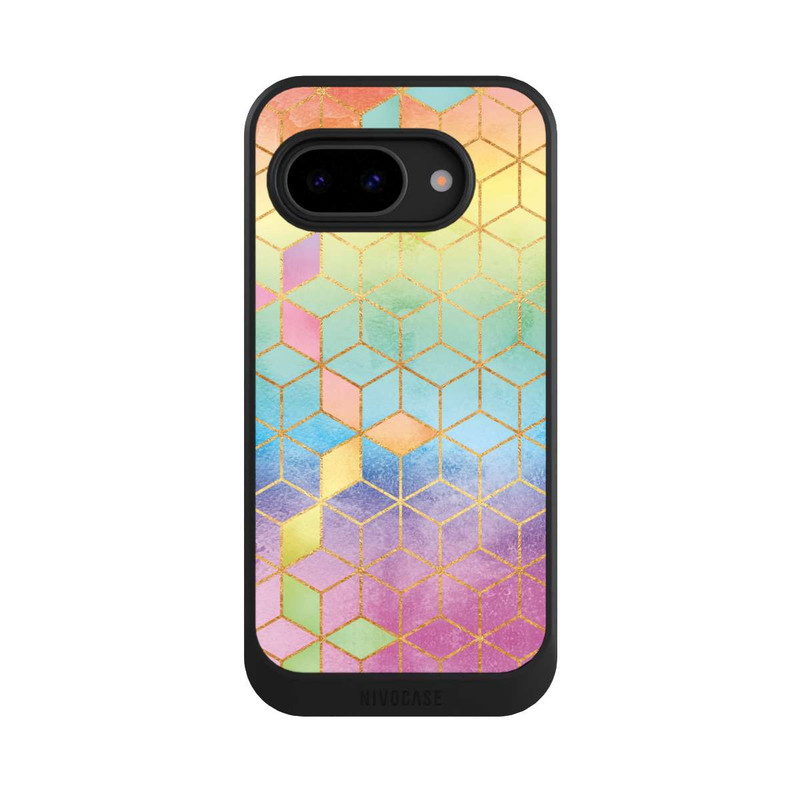 Pixel 9a NIVOcore Rainbow Cubes